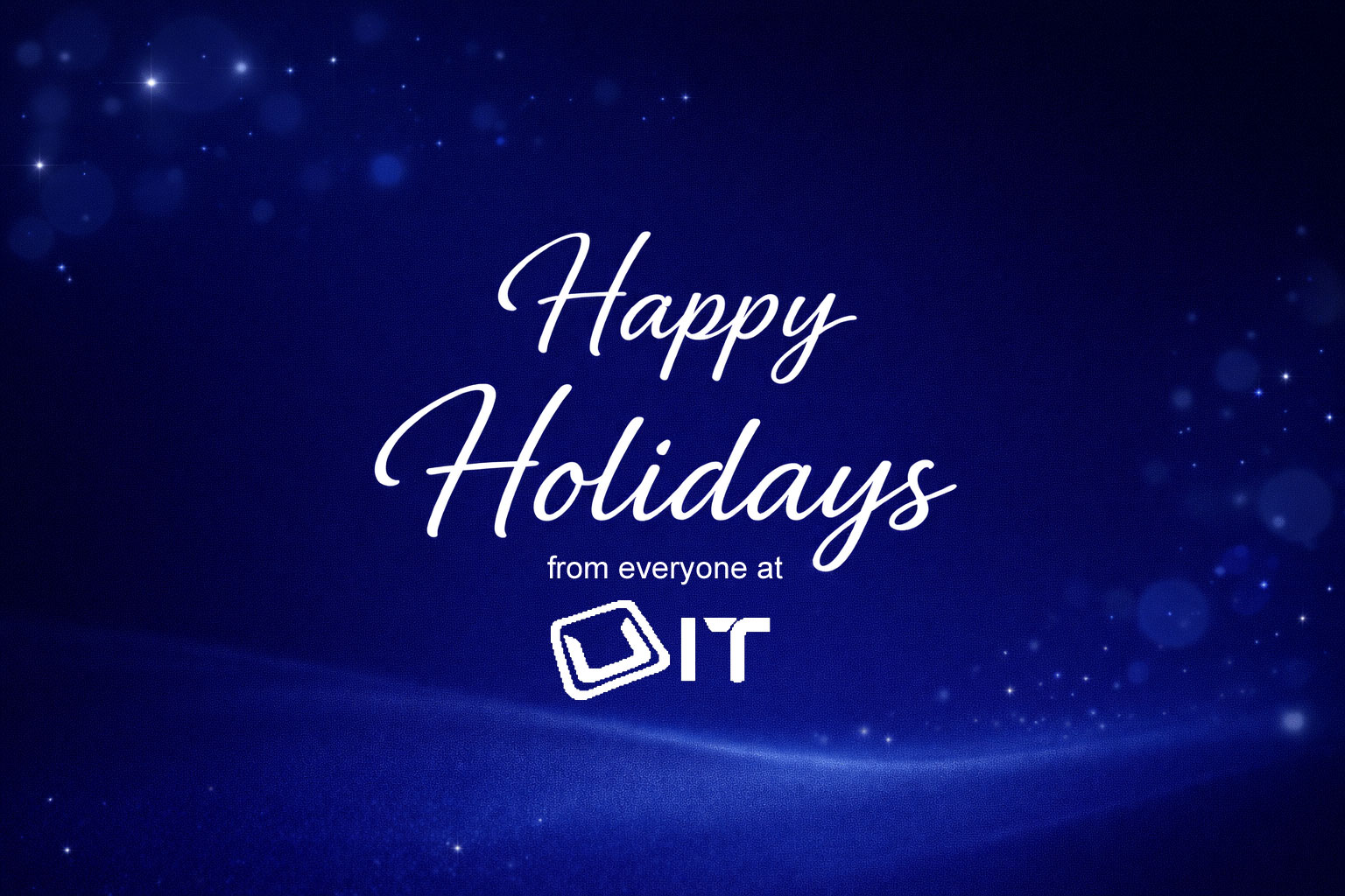 UIT holiday message to clients and partners
