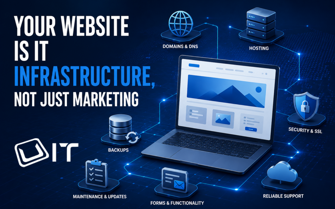Your Website Is IT Infrastructure, Not Just Marketing