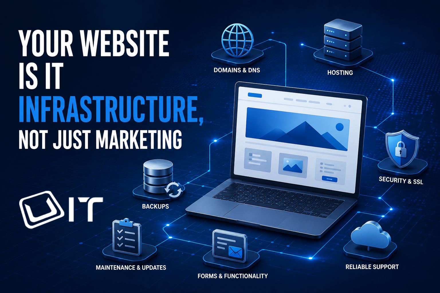 Blogs 8 Your Website Is IT Infrastructure, Not Just Marketing